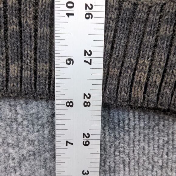 Method Cable Knit Sweater Mens Large Pullover Cowl Neck Multicolor Marled - Picture 10 of 11